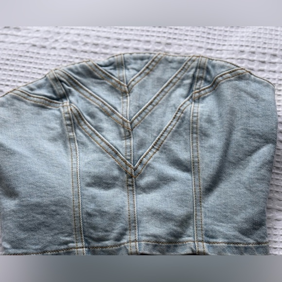 REVICE CORSET TOP - Blue Licorice - Picture 6 of 9